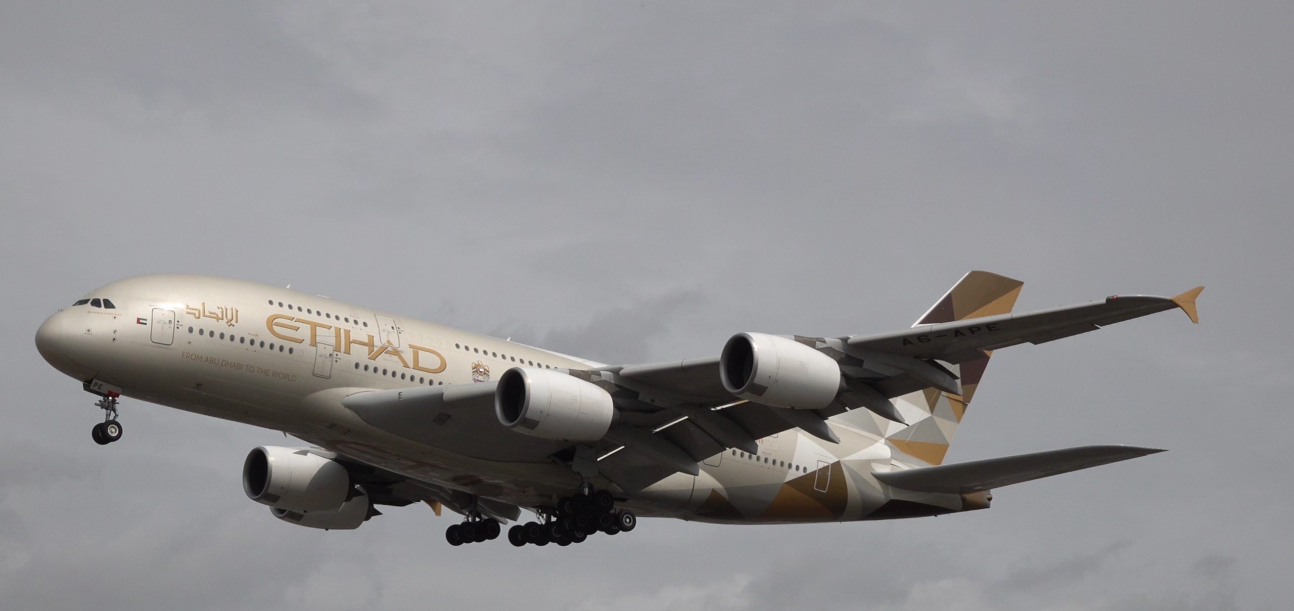 Eithad Aiways Airbus A380